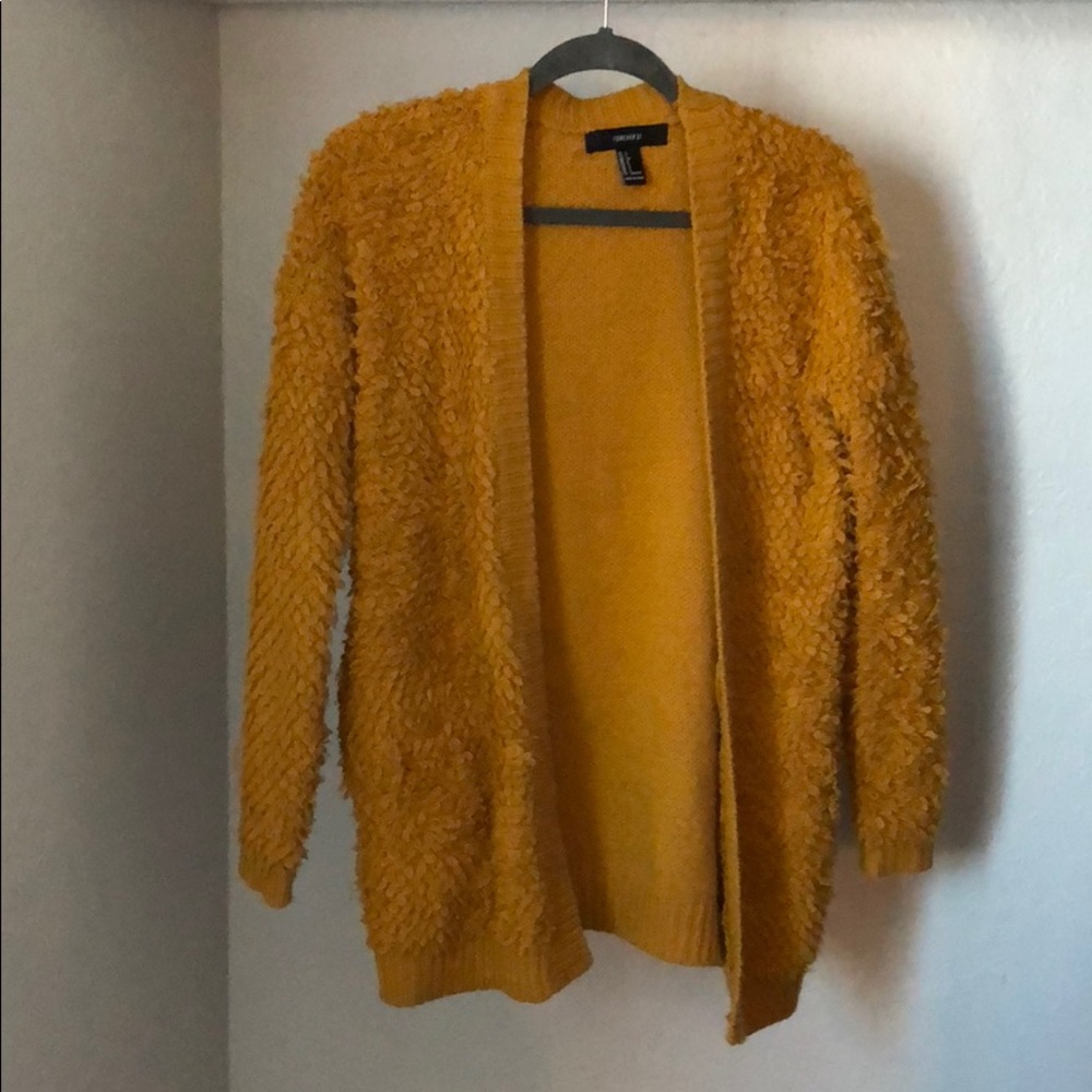 Mustard Yellow Cardigan